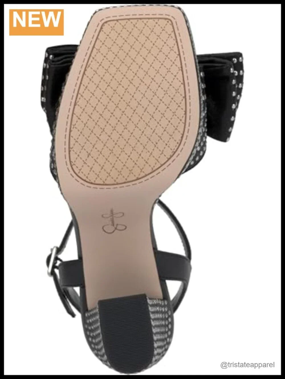 Jessica Simpson Lollien Bow Platform Sandals Ankle Strap Open Toe Block Heel